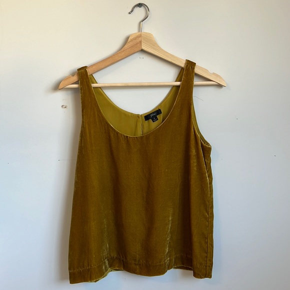 J.Crew Velvet Top. Sz 4 - Picture 1 of 6